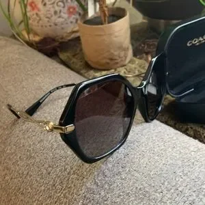 Coach | Accessories | Authentic Coach 57mm Hexagon Acetate 